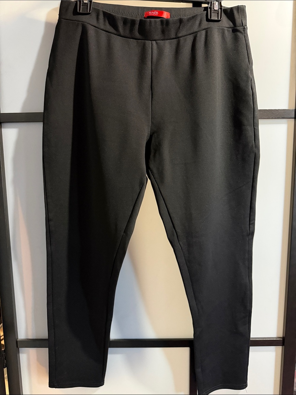 Black Women's Slim Dress Pants